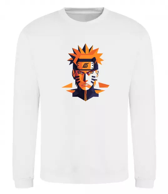 Світшот Naruto art Білий фото