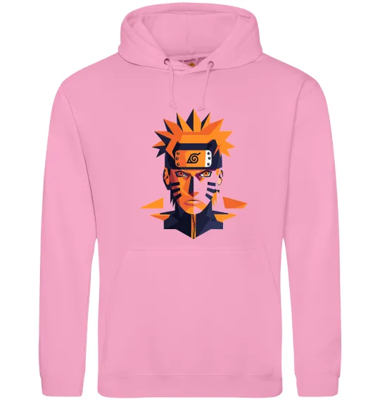 Женская толстовка (худи) Naruto art Розовый фото