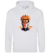 Жіноча толстовка (худі) Naruto art Сірий меланж Жіноча толстовка (худі) Naruto art Сірий меланж фото
