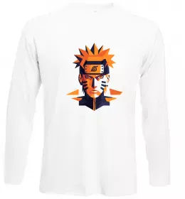 Лонгслив Naruto art Белый фото
