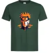 Мужская футболка Naruto art Темно-зеленый Мужская футболка Naruto art Темно-зеленый фото