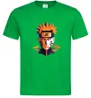 Мужская футболка Naruto art Зеленый Мужская футболка Naruto art Зеленый фото