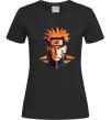 Жіноча футболка Naruto art Чорний фото