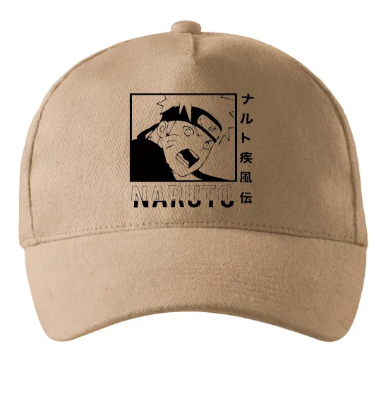 Кепка Naruto чорно-білий Пісочний фото