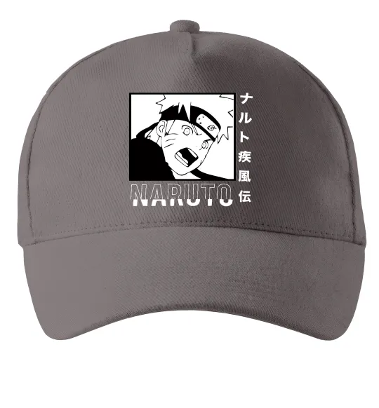 Кепка Naruto чорно-білий Серый фото