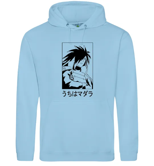 Мужская толстовка (худи) Madara Голубой фото