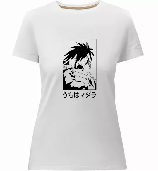 Жіноча преміум футболка Madara Білий фото