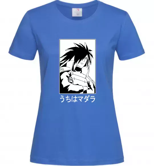Жіноча футболка Madara Яскраво-синій фото