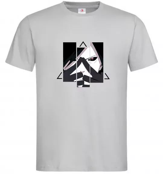Мужская футболка Madara Uchiha Серый фото