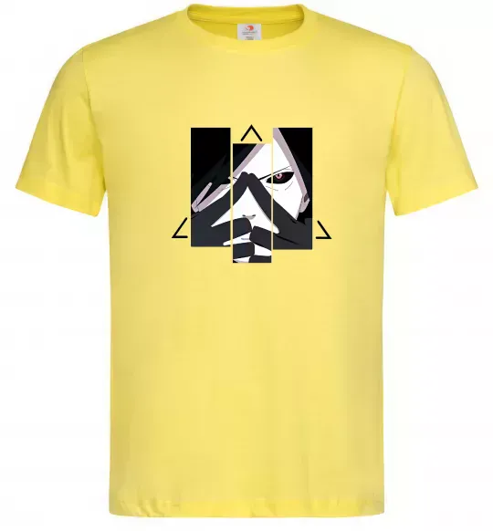 Мужская футболка Madara Uchiha Лимонный фото