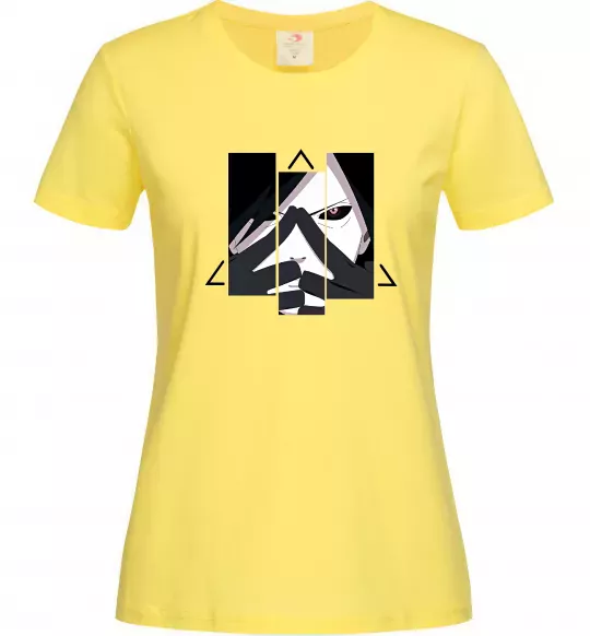 Жіноча футболка Madara Uchiha Лимонний фото