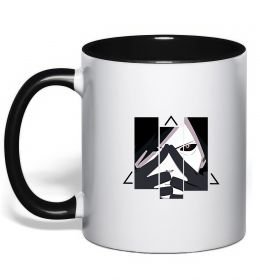 Чашка з кольоровою ручкою Madara Uchiha