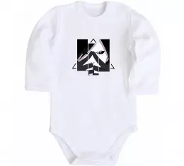 Детский боди Madara Uchiha Белый фото