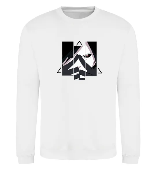 Свитшот Madara Uchiha Белый фото