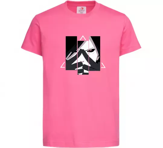 Дитяча футболка Madara Uchiha Яскраво-рожевий фото