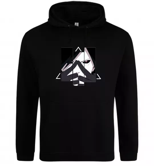 Чоловіча толстовка (худі) Madara Uchiha Чорний фото