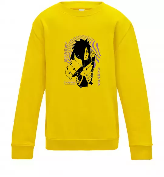 Детский Свитшот Madara 2 Солнечно желтый фото