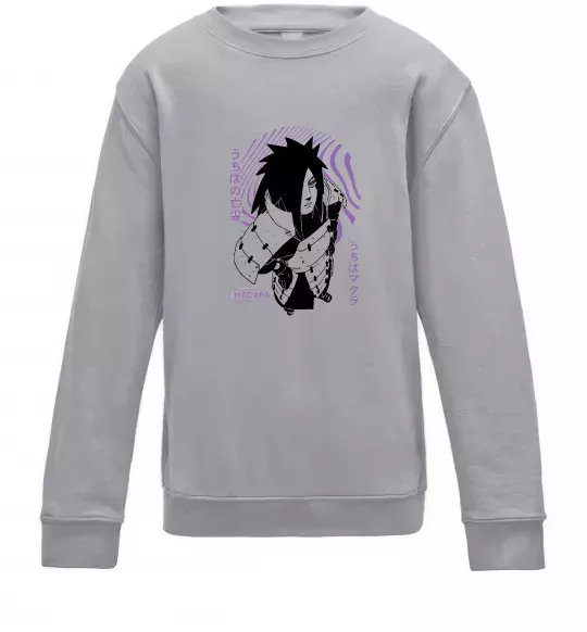 Детский Свитшот Madara 2 Серый меланж фото