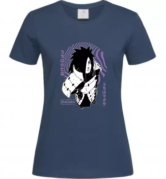 Жіноча футболка Madara 2 Темно-синій фото