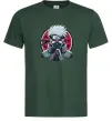 Чоловіча футболка Какаші Наруто Темно-зелений фото