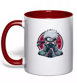 Чашка з кольоровою ручкою