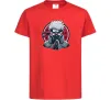 Детская футболка Какаші Наруто Красный фото