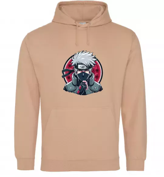 Жіноча толстовка (худі) Какаші Наруто Пісочний фото