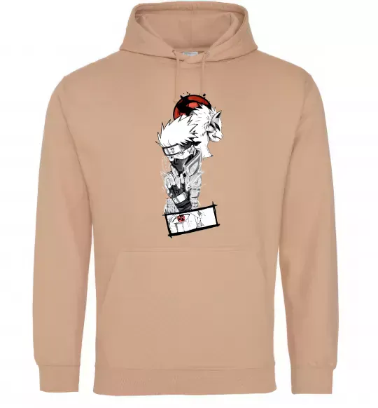 Жіноча толстовка (худі) Naruto Kakashi Пісочний фото