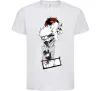Дитяча футболка Naruto Kakashi Білий фото