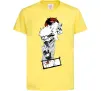 Дитяча футболка Naruto Kakashi Лимонний фото