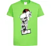 Дитяча футболка Naruto Kakashi Лаймовий фото