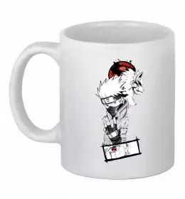 Чашка керамічна Naruto Kakashi Білий фото