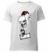 Мужская премиум футболка Naruto Kakashi Белый фото