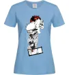 Жіноча футболка Naruto Kakashi Блакитний фото