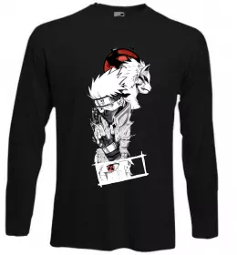 Лонгслив Naruto Kakashi Черный фото