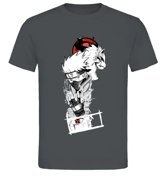Чоловіча футболка Naruto Kakashi Графіт фото