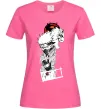 Жіноча футболка Naruto Kakashi Яскраво-рожевий фото