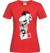 Жіноча футболка Naruto Kakashi Червоний фото