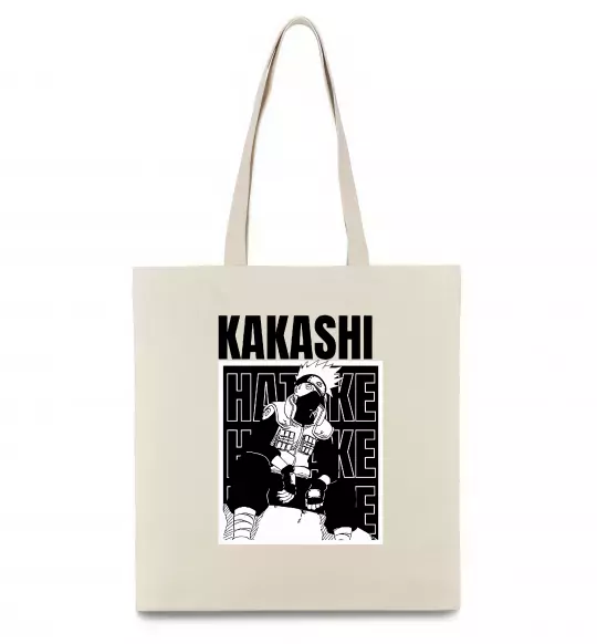 Еко-сумка Kakashi Hatake Бежевий фото