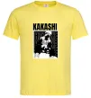 Чоловіча футболка Kakashi Hatake Лимонний Чоловіча футболка Kakashi Hatake Лимонний фото