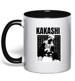 Чашка с цветной ручкой Kakashi Hatake
