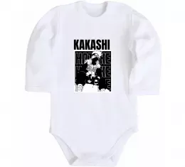 Детский боди Kakashi Hatake Белый фото