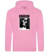 Мужская толстовка (худи) Kakashi Hatake Розовый фото
