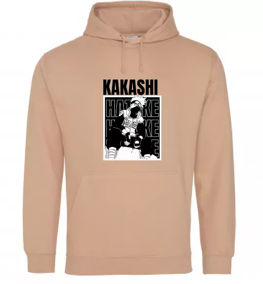 Чоловіча толстовка (худі) Kakashi Hatake Пісочний фото