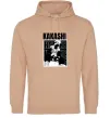 Женская толстовка (худи) Kakashi Hatake Песочный фото