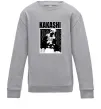 Детский Свитшот Kakashi Hatake Серый меланж фото