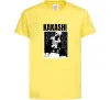 Дитяча футболка Kakashi Hatake Лимонний Дитяча футболка Kakashi Hatake Лимонний фото