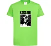 Дитяча футболка Kakashi Hatake Лаймовий Дитяча футболка Kakashi Hatake Лаймовий фото