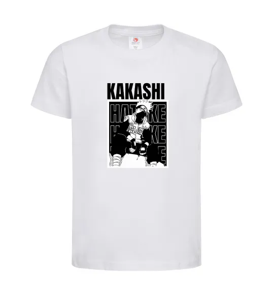 Детская футболка Kakashi Hatake Белый фото