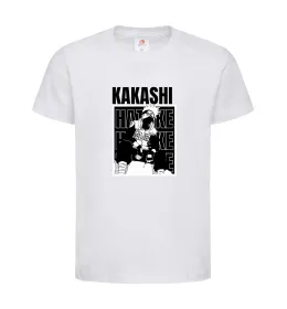 Дитяча футболка Kakashi Hatake Білий фото